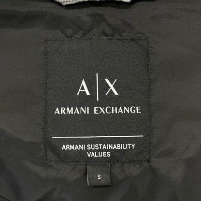 ARMANI EXCHANGE アルマーニエクスチェンジ ブラック 総柄 マルチWAY ダウンジャケット ジャケット