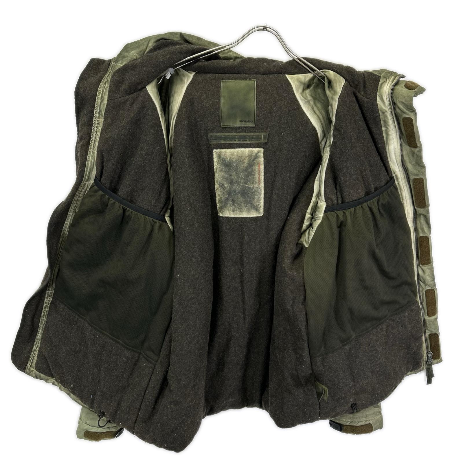 Liberaiders リベレイダース 760031903 カーキ OVERDYED EXPEDITION JACKET ジャケット