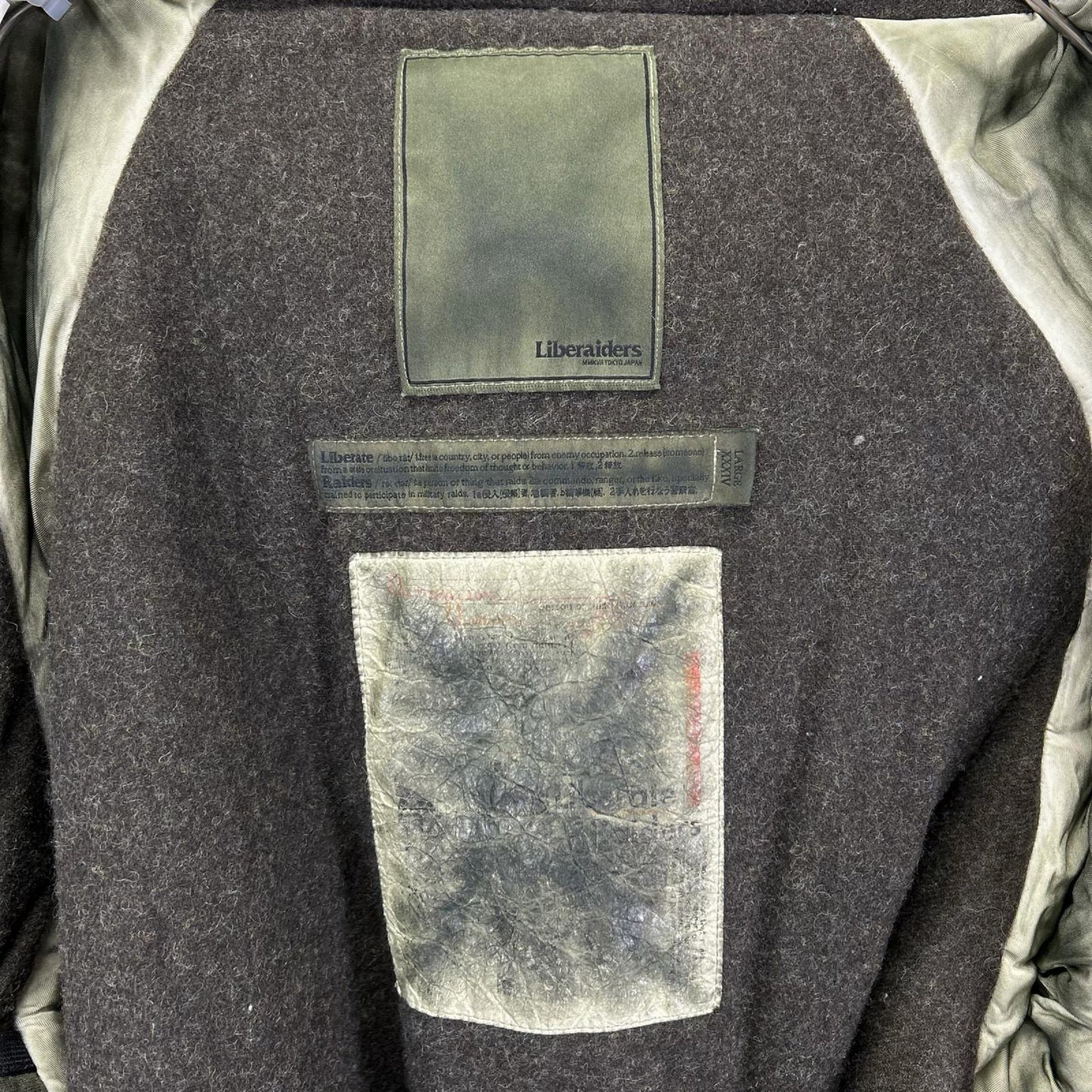 Liberaiders リベレイダース 760031903 カーキ OVERDYED EXPEDITION JACKET ジャケット