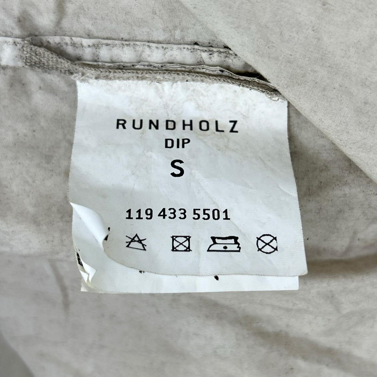 RUNDHOLZ ランドホルツ 119 433 5501 ベージュ 長袖シャツ トップス