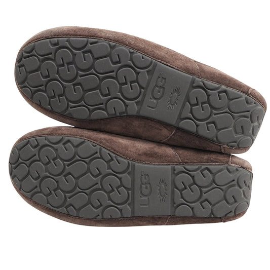 UGG アグ スエード モカシン シューズ メンズ ブラウン 29cm 3233 シューズ