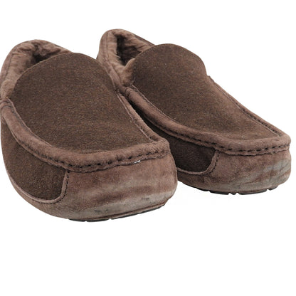 UGG アグ スエード モカシン シューズ メンズ ブラウン 29cm 3233 シューズ