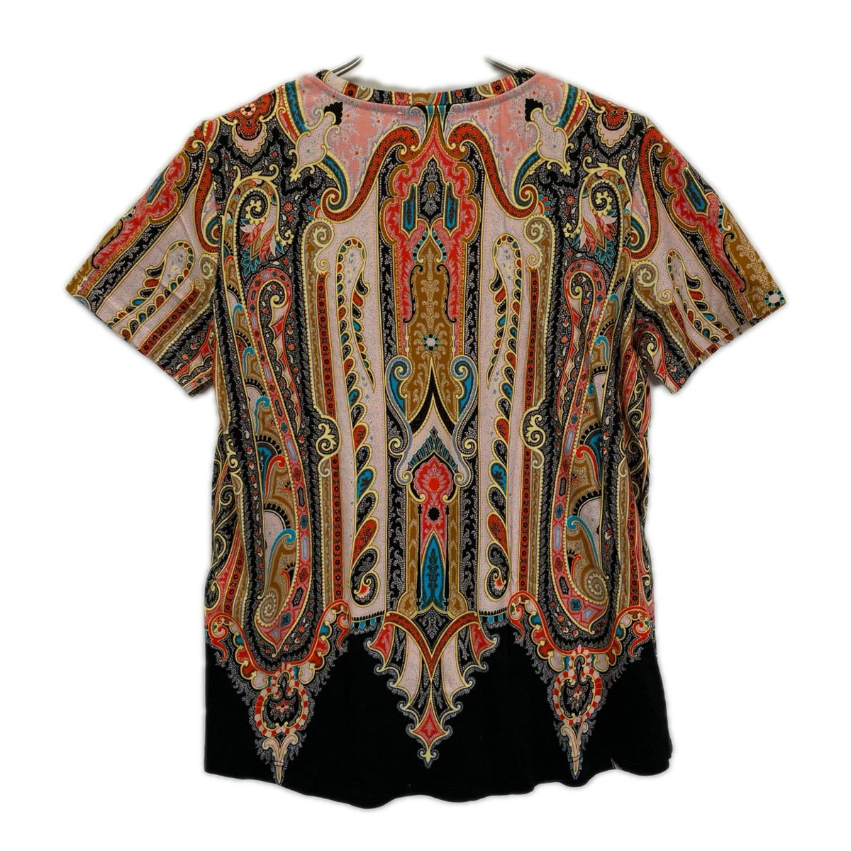 ETRO エトロ マルチカラー ペイズリー柄 半袖Tシャツ トップス