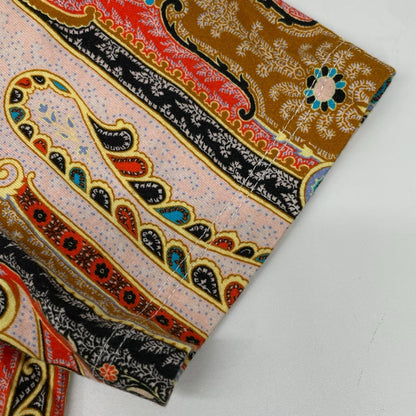 ETRO エトロ マルチカラー ペイズリー柄 半袖Tシャツ トップス