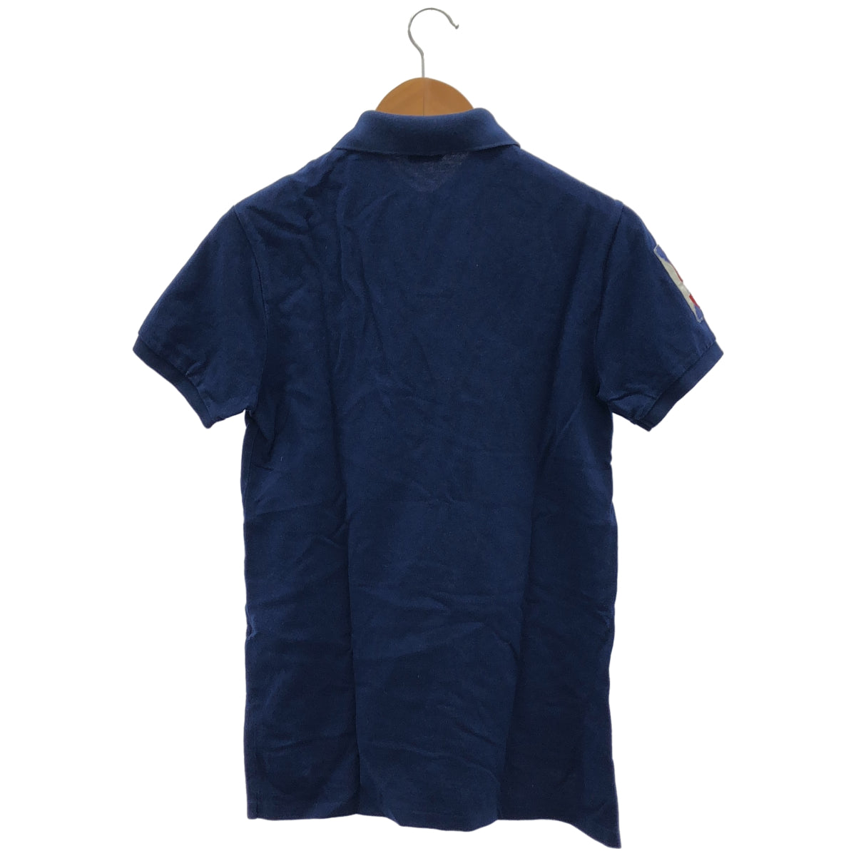 POLObyRalphLauren ポロラルフローレン ブルー PRL刺しゅう ビッグポニー 半袖ポロシャツ トップス