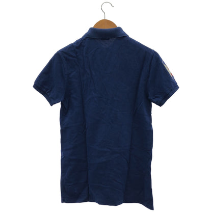 POLObyRalphLauren ポロラルフローレン ブルー PRL刺しゅう ビッグポニー 半袖ポロシャツ トップス