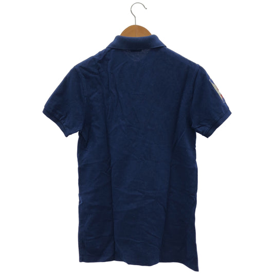 POLObyRalphLauren ポロラルフローレン ブルー PRL刺しゅう ビッグポニー 半袖ポロシャツ トップス