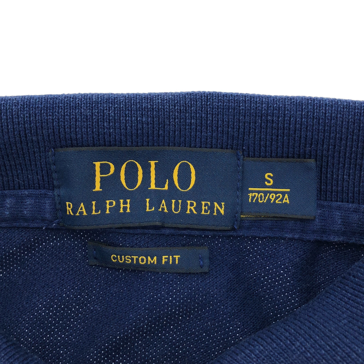 POLObyRalphLauren ポロラルフローレン ブルー PRL刺しゅう ビッグポニー 半袖ポロシャツ トップス