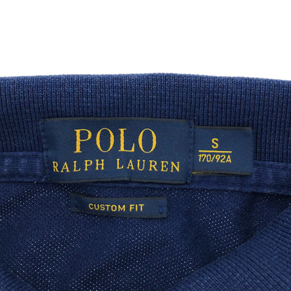 POLObyRalphLauren ポロラルフローレン ブルー PRL刺しゅう ビッグポニー 半袖ポロシャツ トップス