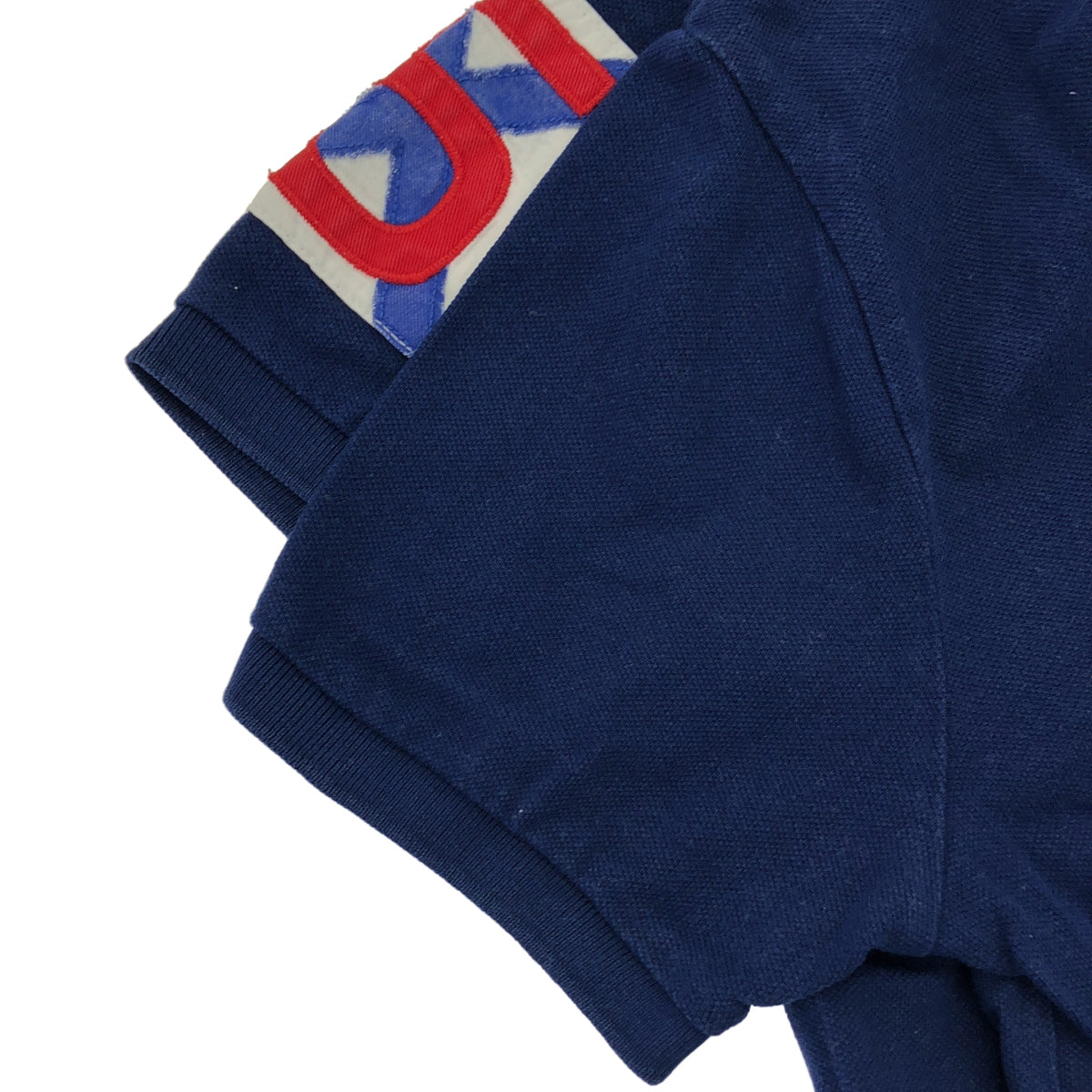 POLObyRalphLauren ポロラルフローレン ブルー PRL刺しゅう ビッグポニー 半袖ポロシャツ トップス