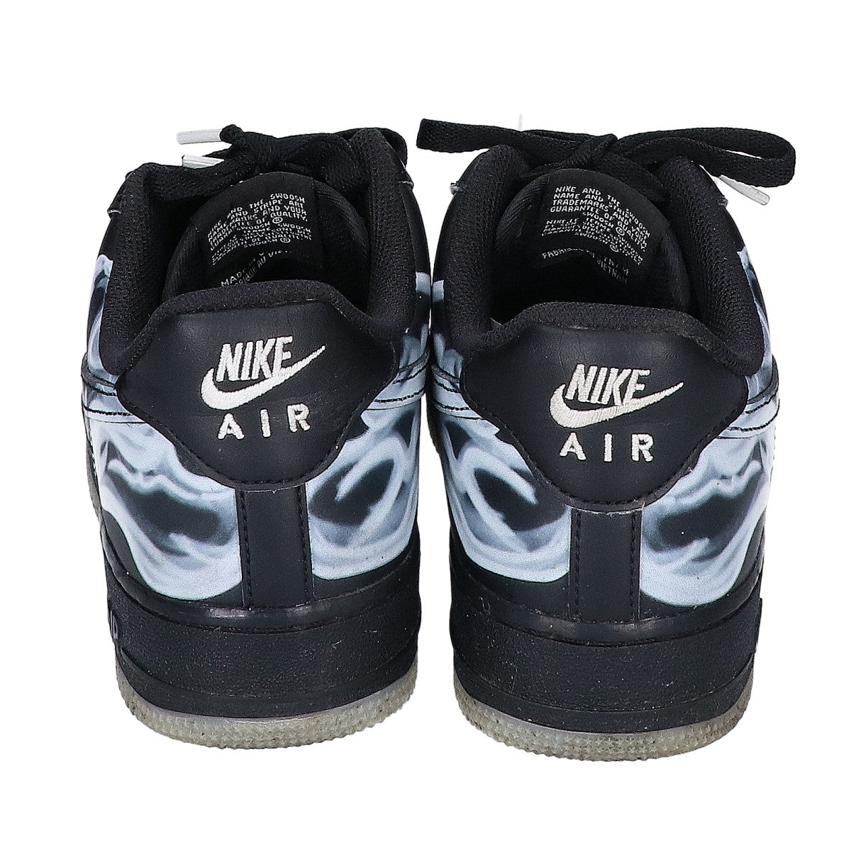 NIKE ナイキ BQ7541-001 ブラック エアフォース 1 スケルトン シューズ
