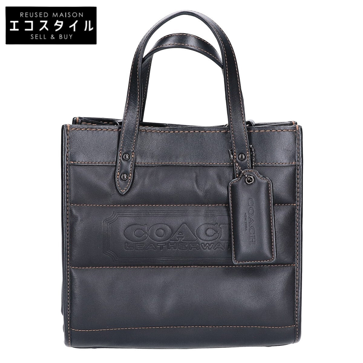 COACH コーチ C6958 フィールド トート 22 キルティング 2WAY トートバッグ