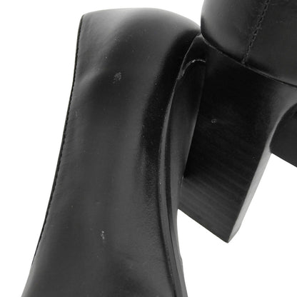 Ameri アメリ LADY CUT PUMPS シューズ レディース レザー ブラック L シューズ