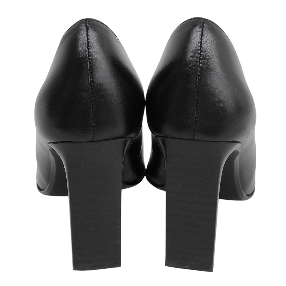 Ameri アメリ LADY CUT PUMPS シューズ レディース レザー ブラック L シューズ