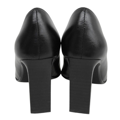 Ameri アメリ LADY CUT PUMPS シューズ レディース レザー ブラック L シューズ