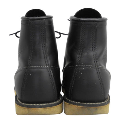 Red Wing レッドウィング レザー 刺繍羽タグ アイリッシュセッター ブーツ シューズ メンズ 黒 ブラック 26cm 8179 シューズ