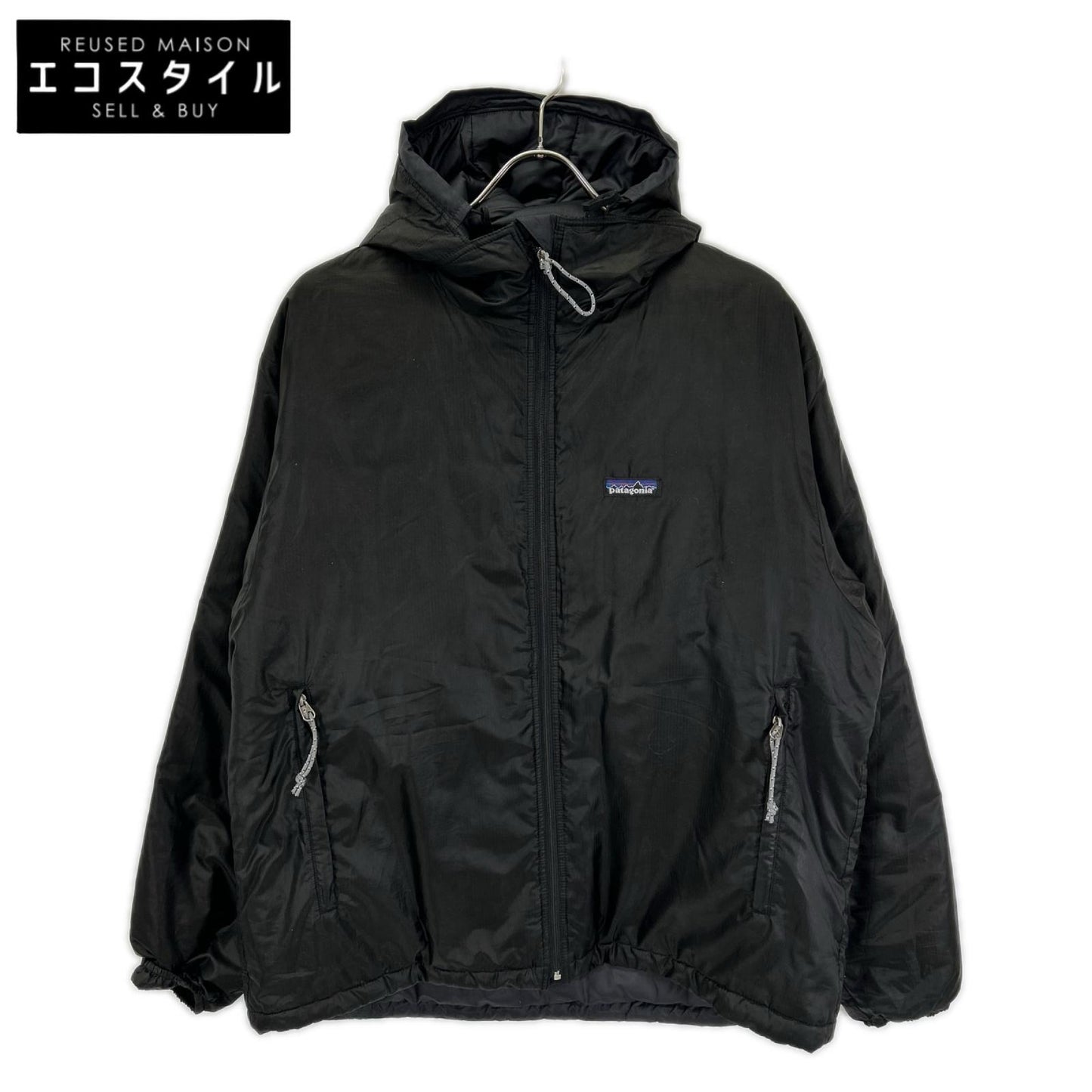 Patagonia パタゴニア 02年製 83970 ブラック パフボール セーター フーディダウンジャケット ジャケット