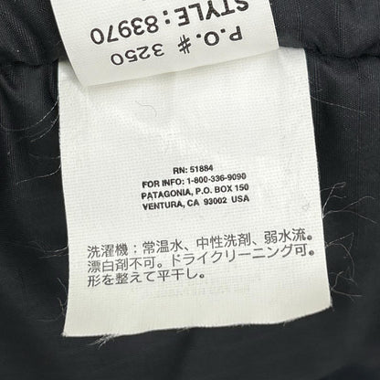 Patagonia パタゴニア 02年製 83970 ブラック パフボール セーター フーディダウンジャケット ジャケット