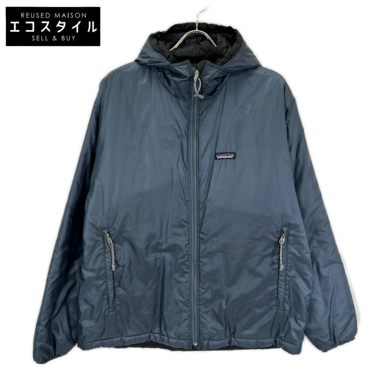 Patagonia パタゴニア 02年製 83970 ライトグレー パフボール セーター フーディダウンジャケット ジャケット