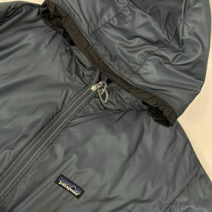 Patagonia パタゴニア 02年製 83970 ライトグレー パフボール セーター フーディダウンジャケット ジャケット