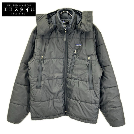 Patagonia パタゴニア Made in 2002 83990 Black Hooded Puff Jacket Jacket