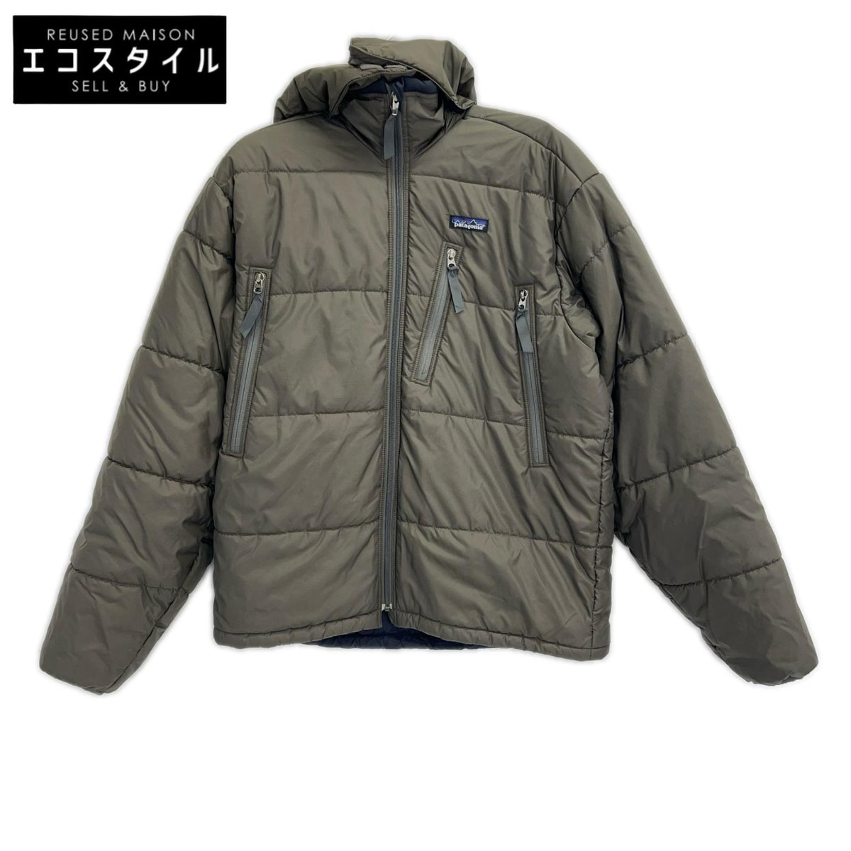 Patagonia パタゴニア 02年製 83990 カーキ フード付き パフジャケット ジャケット