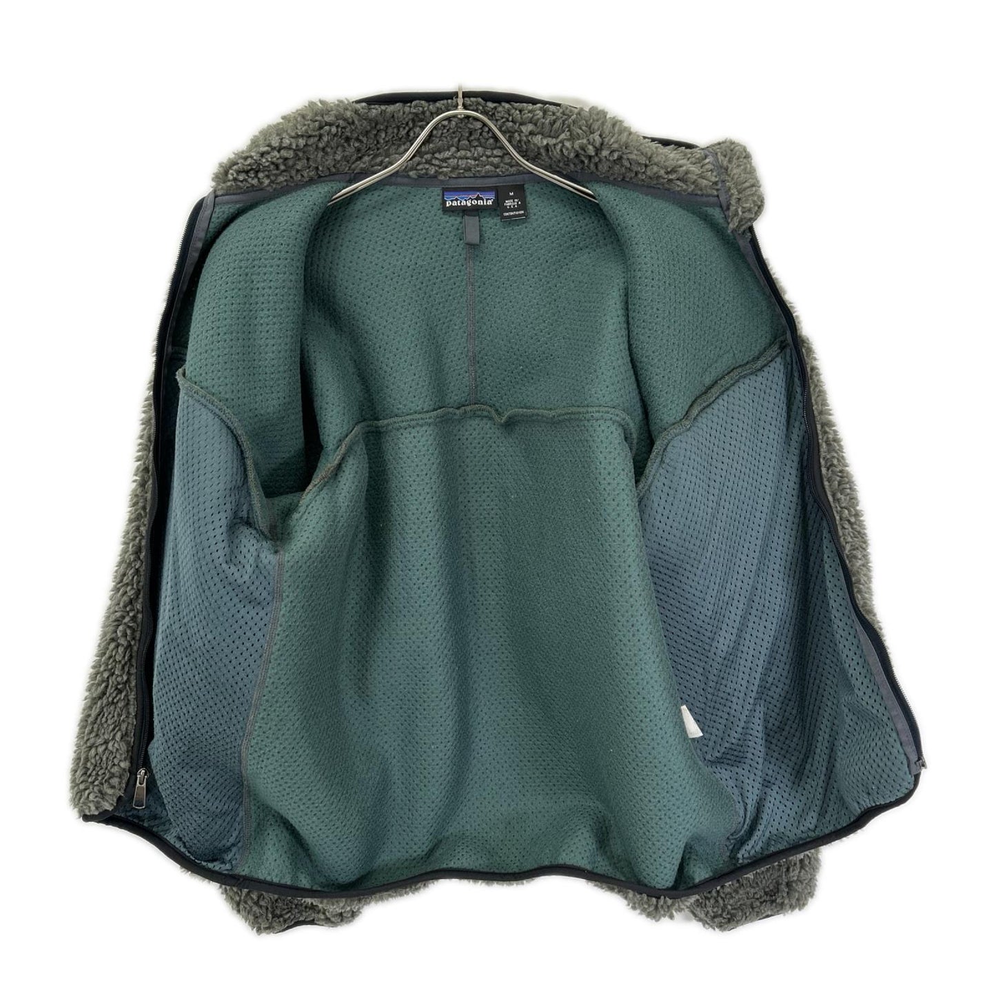 Patagonia パタゴニア 02年製 23024 グレー USA製 クラシックレトロカーディガン トップス