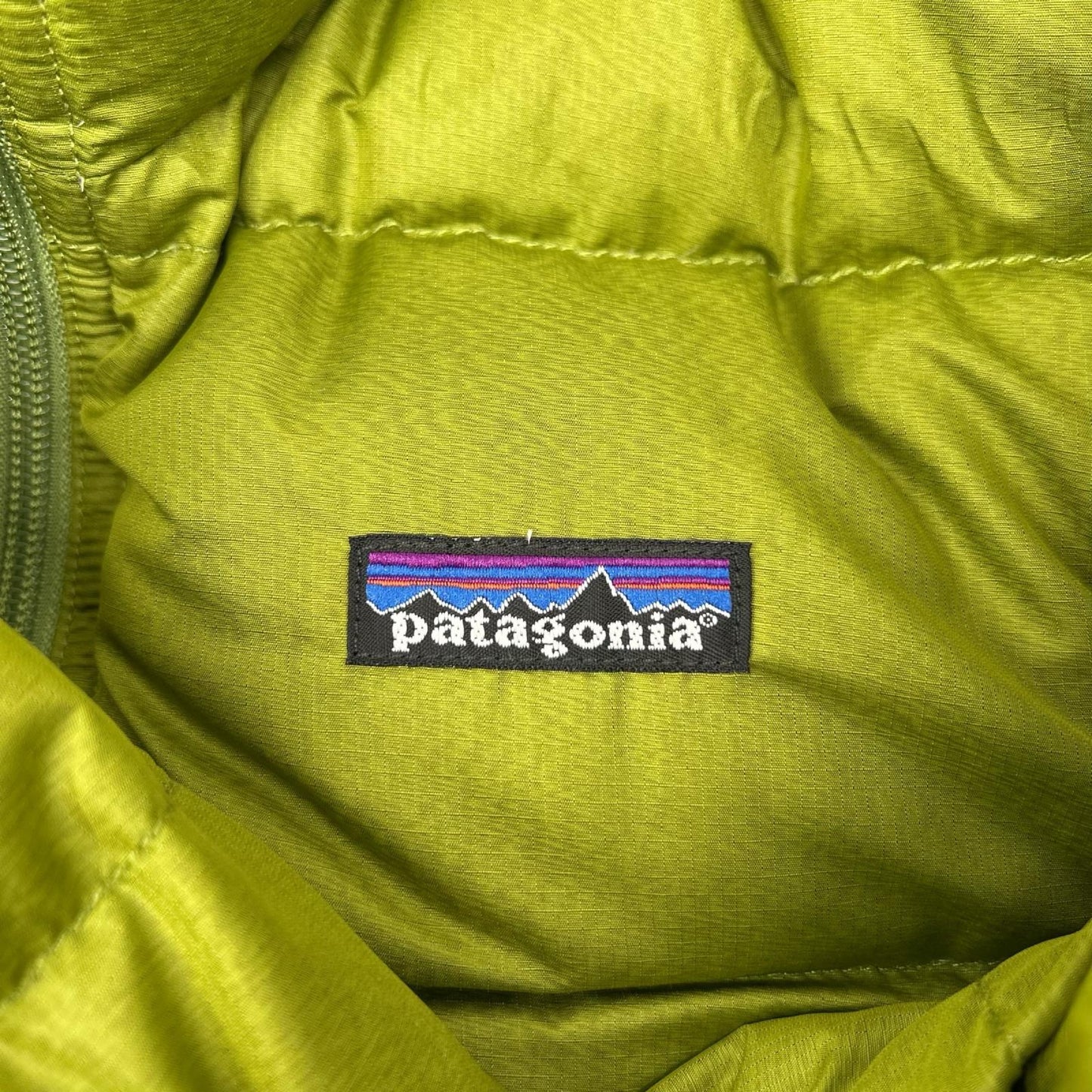 Patagonia パタゴニア 01~02年製 84500 ゲッコーグリーン パッカブル ダウンジャケット ジャケット