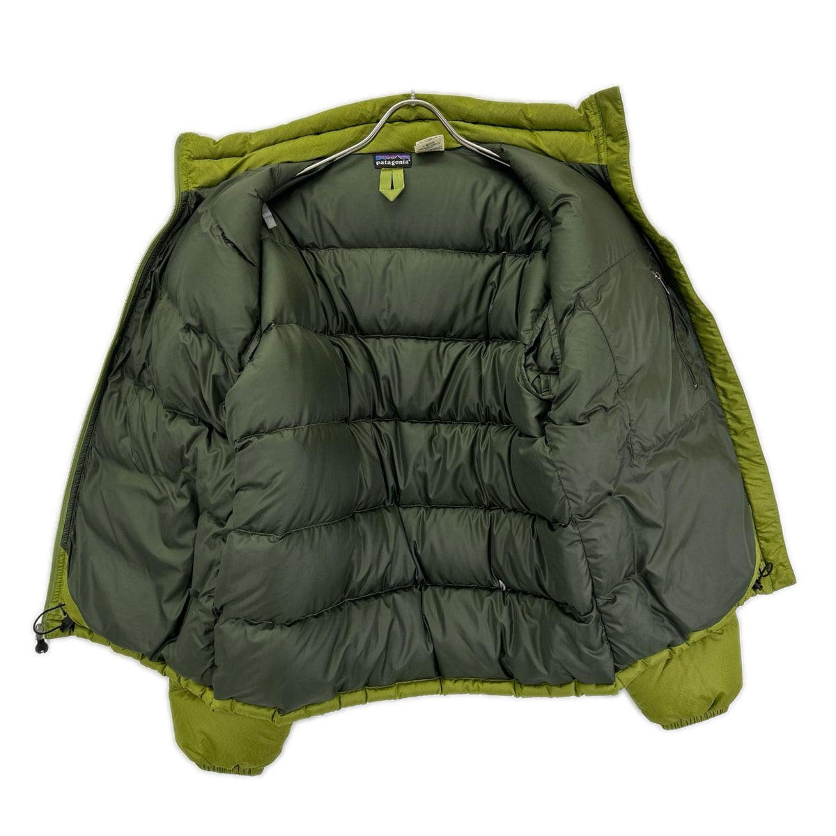 Patagonia パタゴニア 01~02年製 84500 ゲッコーグリーン パッカブル ダウンジャケット ジャケット