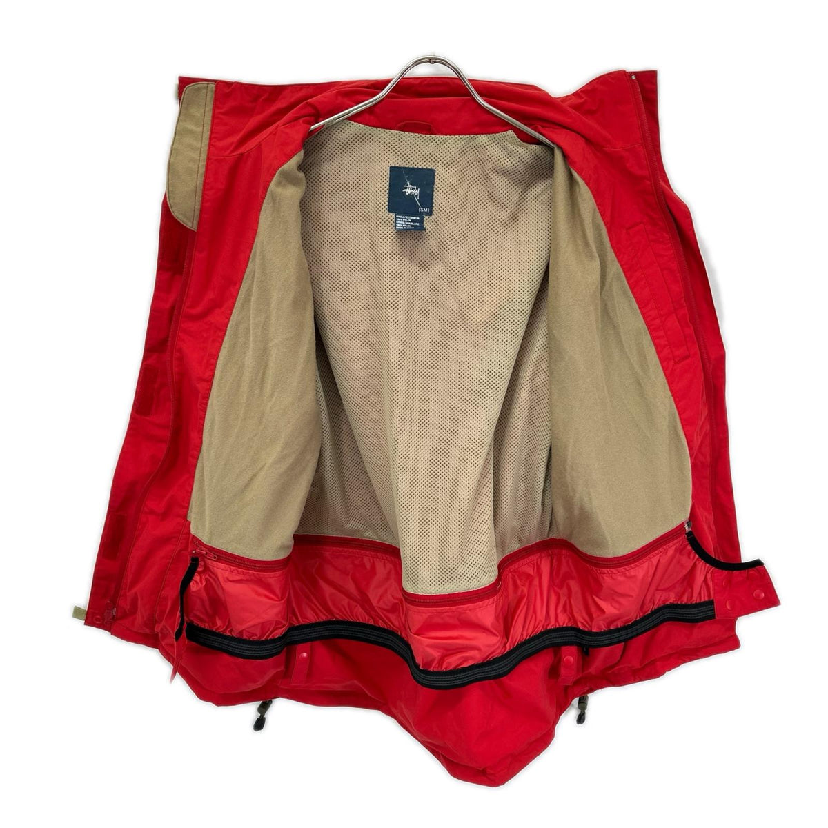 stussy ステューシー 90's レッド スキーウェア ナイロンジャケット ジャケット