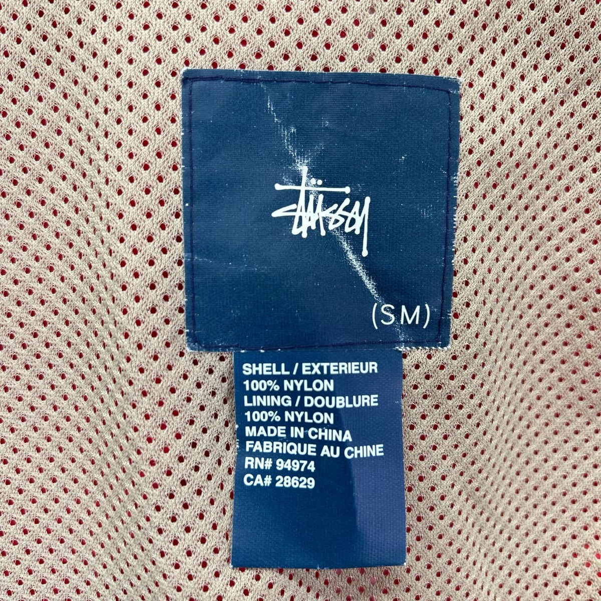 stussy ステューシー 90's レッド スキーウェア ナイロンジャケット ジャケット