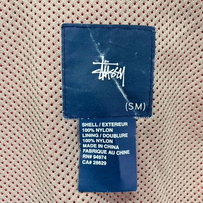 stussy ステューシー 90's レッド スキーウェア ナイロンジャケット ジャケット