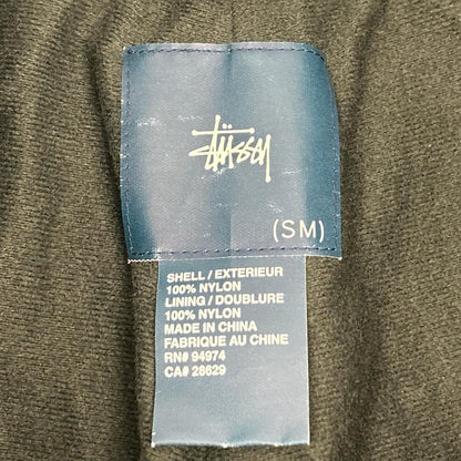 stussy ステューシー 90's ブラック スキーウェア ナイロンパンツ ボトムス
