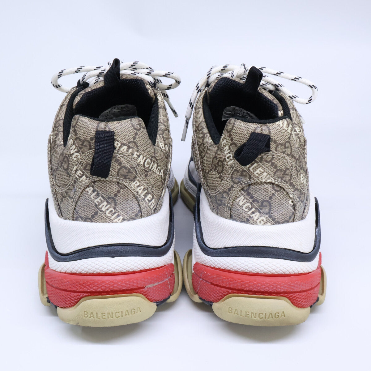 BALENCIAGA バレンシアガ ｘGUCCI グッチ 681066 ザ ハッカー プロジェクト トリプルS スニーカー シューズ