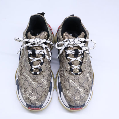 BALENCIAGA バレンシアガ ｘGUCCI グッチ 681066 ザ ハッカー プロジェクト トリプルS スニーカー シューズ