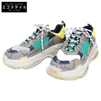 BALENCIAGA バレンシアガ ｘGUCCI グッチ 681067 ザ・ハッカープロジェクト トリプルS スニーカー シューズ