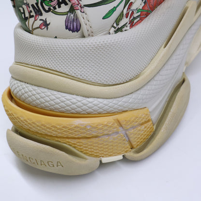 BALENCIAGA バレンシアガ ｘGUCCI グッチ 681068 Triple S トリプルS フローラルプリント スニーカー シューズ