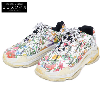 BALENCIAGA バレンシアガ ｘGUCCI グッチ 681068 Triple S トリプルS フローラルプリント スニーカー シューズ