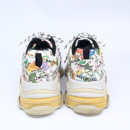 BALENCIAGA バレンシアガ ｘGUCCI グッチ 681068 Triple S トリプルS フローラルプリント スニーカー シューズ