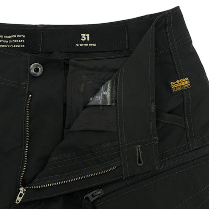 G-STAR RAW ジースターロゥ ブラック ROVIC LOOSE PM SHORT カーゴ ハーフパンツ ボトムス