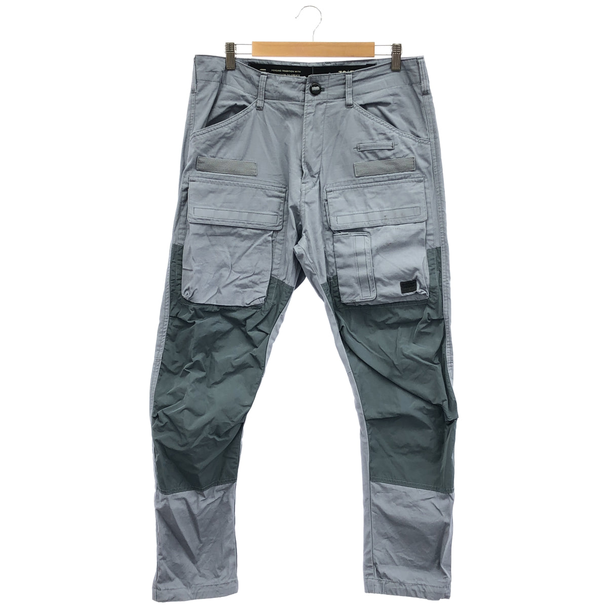 G-STAR RAW ジースターロゥ グレー 3D REGULAR TAPERED カーゴパンツ ボトムス