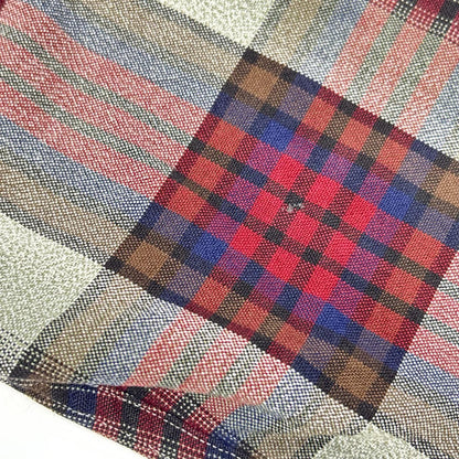 POLObyRalphLauren ポロラルフローレン 90s レッド×グレー系 オンブレチェック SKI CAMP 長袖シャツ トップス