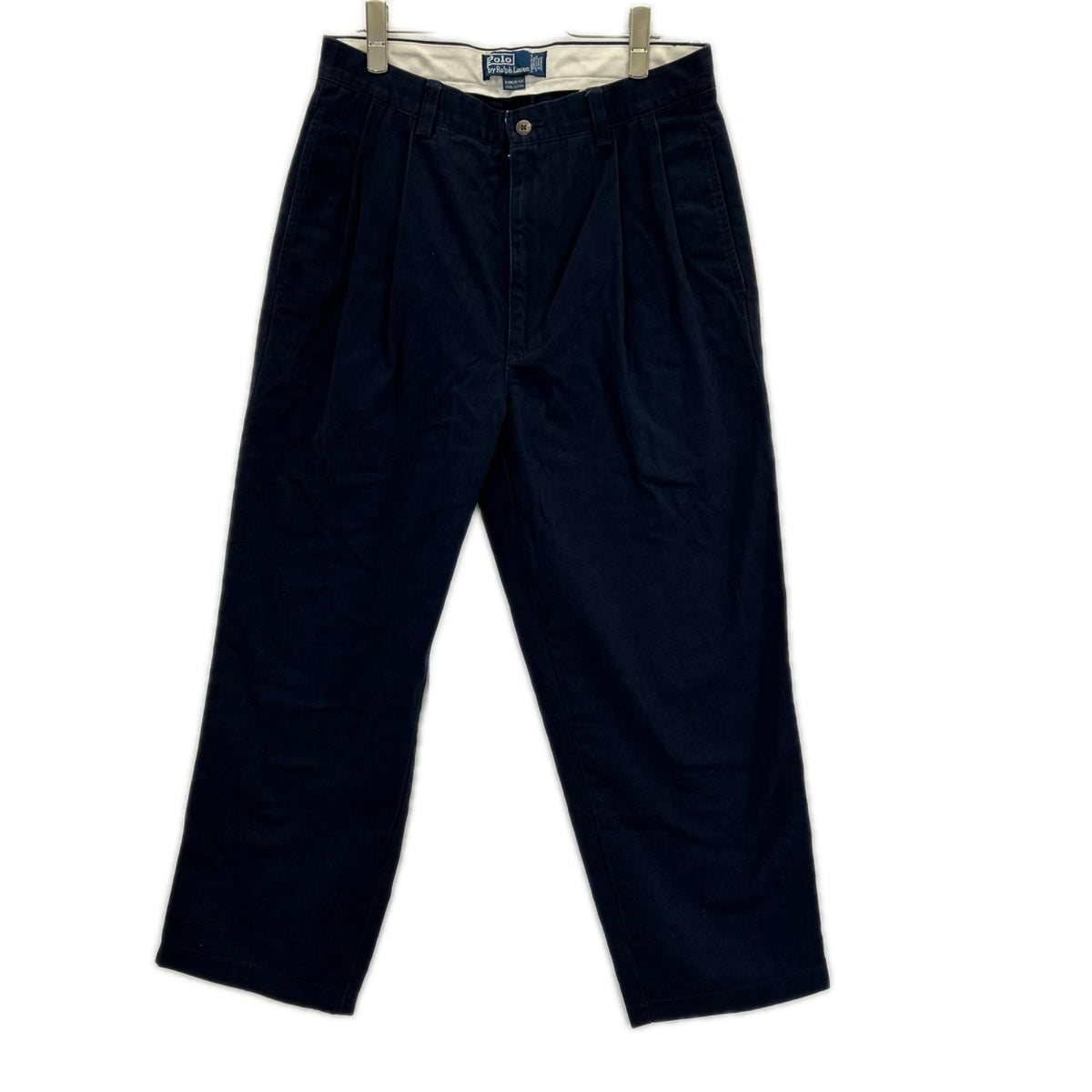 POLObyRalphLauren ポロラルフローレン 90s ネイビー 2タック ポロチノ HAMMOND PANT チノパンツ ボトムス