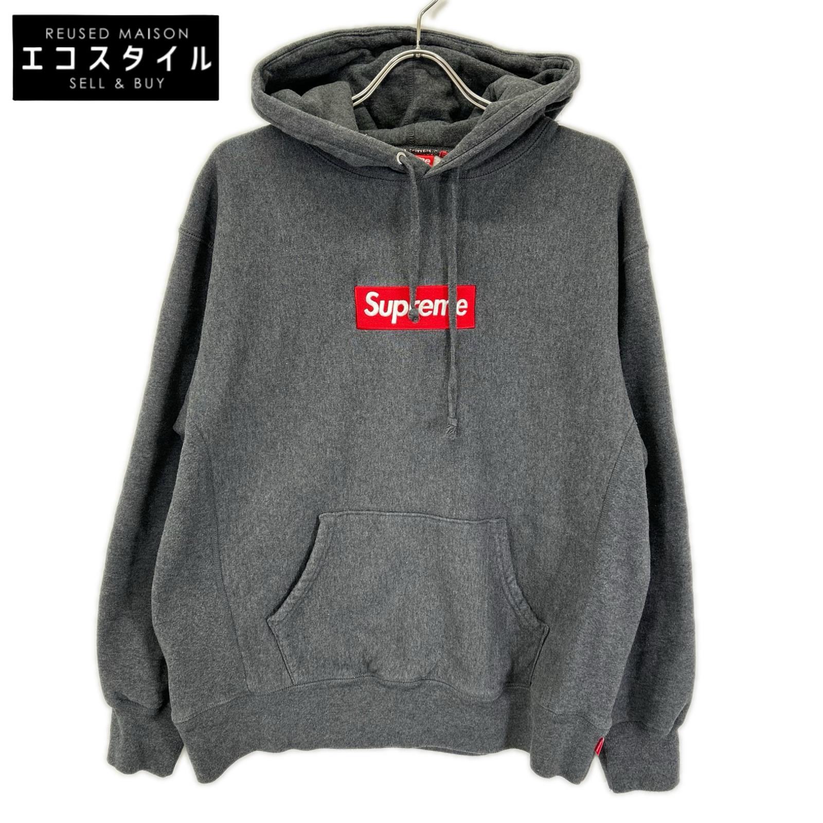 Supreme シュプリーム 21AW グレー Box Logo Hooded Sweatshirt トップス