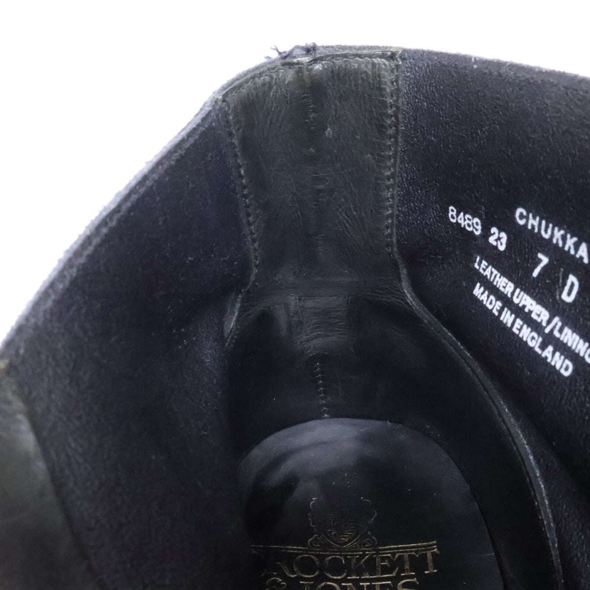 Crockett&Jones クロケット＆ジョーンズ 8489 CHUKKA スエード チャッカブーツ シューズ