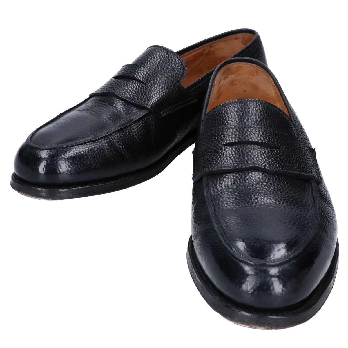 Crockett&Jones クロケット＆ジョーンズ BEAUTY&YOUTH ビューティー＆ユース別注 5969 STOCKTON 2 ストックトン2 レザー コインローファー シューズ