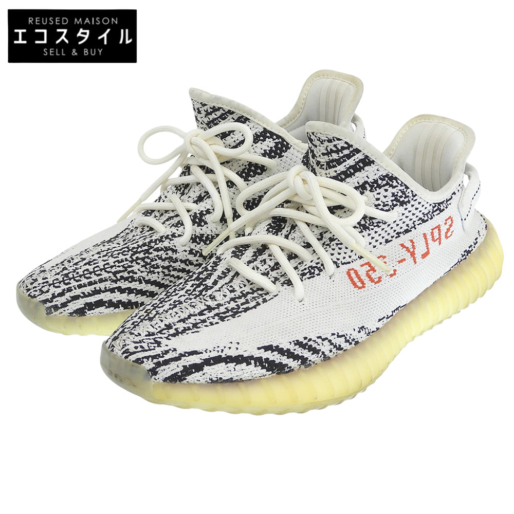 adidas アディダス Yeezy Boost 350 V2 Zebra シューズ メンズ ホワイト×ブラック 26.5cm CP9654 シューズ