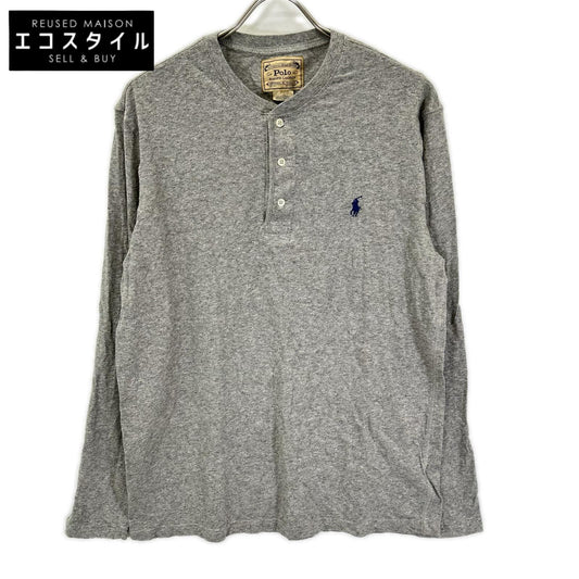 POLObyRalphLauren ポロラルフローレン グレー ヘンリーネック 長袖 トップス トップス