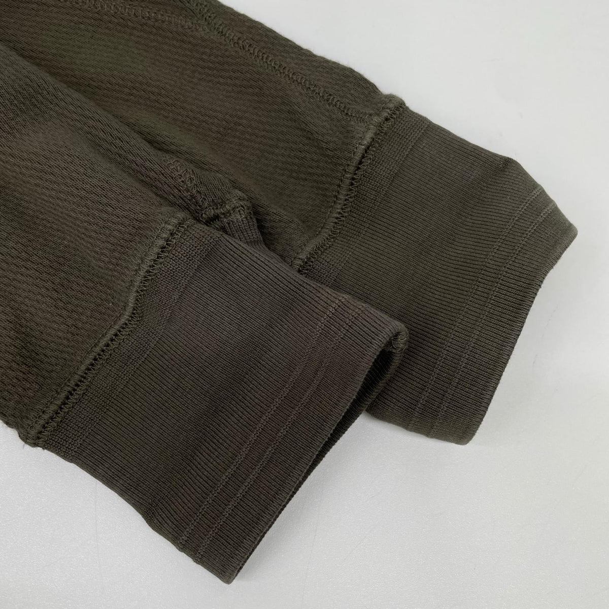RRL ダブルアールエル グリーン ロゴ サーマルカット 長袖トップス トップス