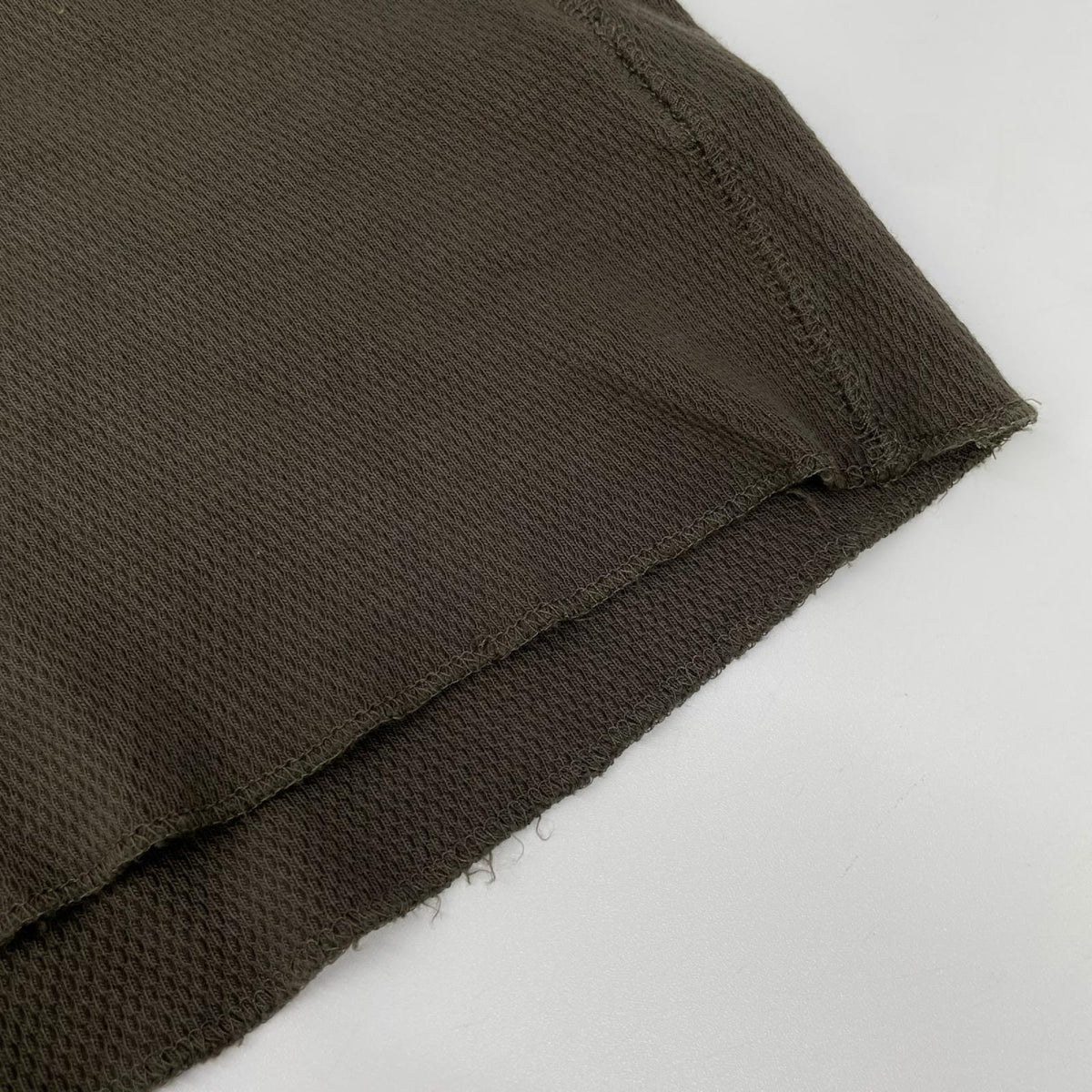 RRL ダブルアールエル グリーン ロゴ サーマルカット 長袖トップス トップス